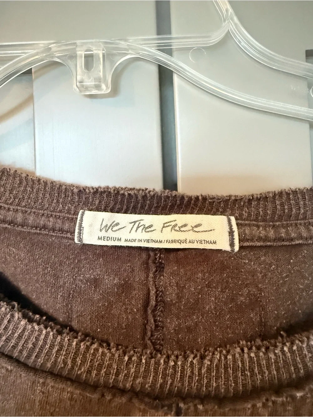 Free People Brown Sleeveless Muscle Tee